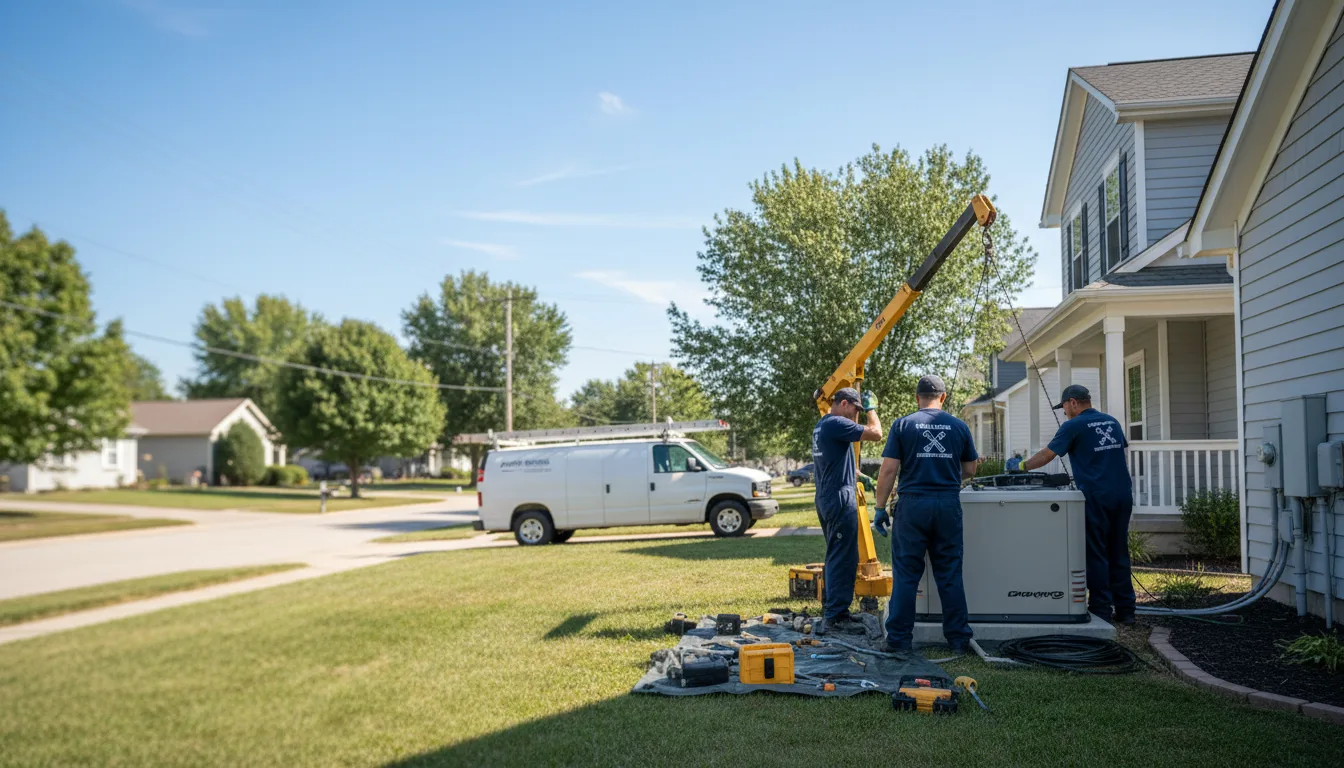 Generator Installation in Cutler, IL near me